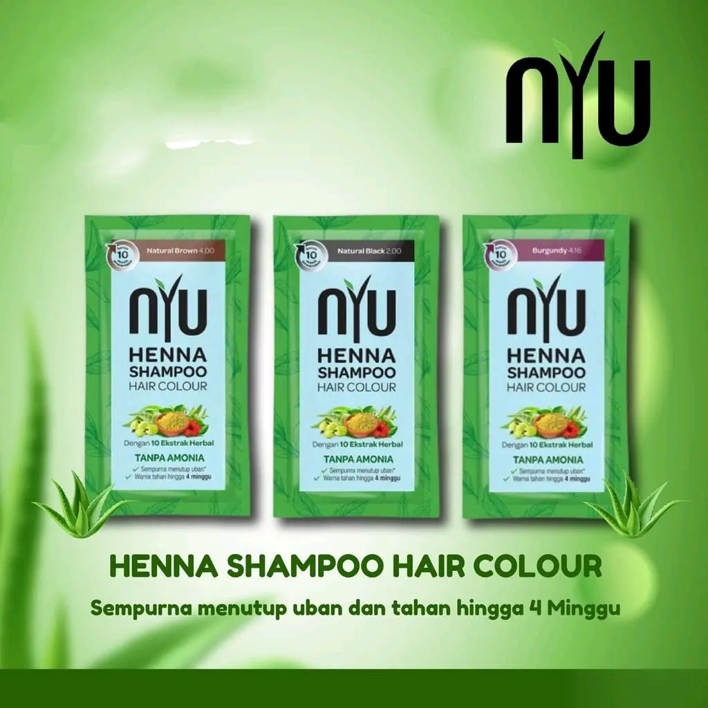 shampo semir NYU, tersedia 3 varian
