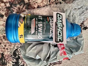 Product Review of DashOil 4T Semi Sintetik 15W50 API SN JASO MA2 1 LITER from H**i 2