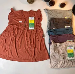 Daster tidur anak perempuan katun SNI satuan