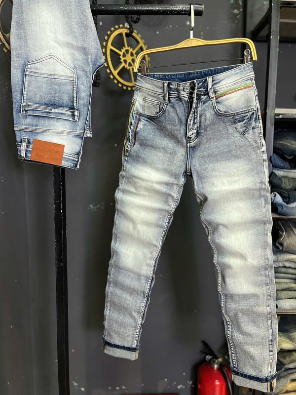 [2 Mẫu Quần Jean Nam Dài JD691-JD8005] Quần JEAN Nam Dài Túi 5 Chỉ Màu & Xanh Bạc Was Thêu Năm Chỉ Trước Túi J3685-J3876