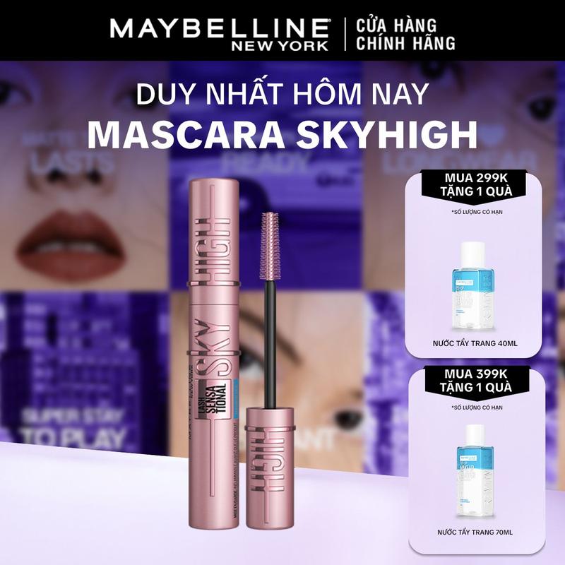 Mascara Sky High Chuốt Mi Tơi Dài Mi Lash Sensational Maybelline New York…