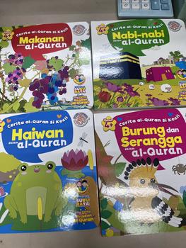 Product Review of Set Cerita Al-Quran Si Kecil . Nabi-Nabi , Haiwan, Burung Dan Serangga , Makanan Dalam Al-Quran. from a**6 0