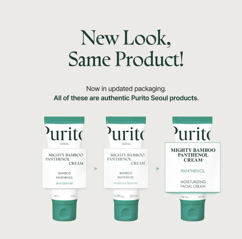 Purito Mighty Bamboo Panthenol Cream Moisturizer 3