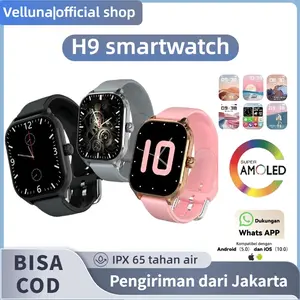 (BISA COD) [Beli jam tangan gratis tas hadiah]Jam tangan pria cewek,smartwatch android ios,parlent active smartwatch,jam pria wanita Pelacakan Denyut Jantung, Gelang Pedometer Heart Rate, 2.01"Full Touch Screen Layar, Bluetooth to connect to the Ponsel