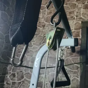 Katrol Pull Down Portabel Set / Roda Katrol Gym Portabel