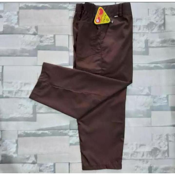 Product Introduction of Seragam SMP Panjang Cokla t/ SMA Celana Panjang Coklat / Seragam Pramuka / Seragam Sekolah Celana SMP Celana SMA Panjang Coklat 5