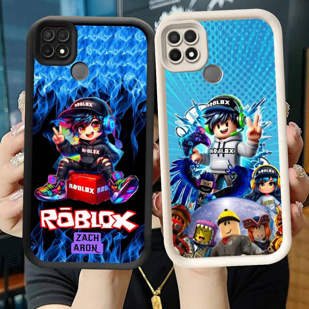 KD-15 Roblox Boy Luxury Casing untuk Realme C21Y C25Y C25S C25 C15 C12 14T 14 C21 Narzo 20 30A