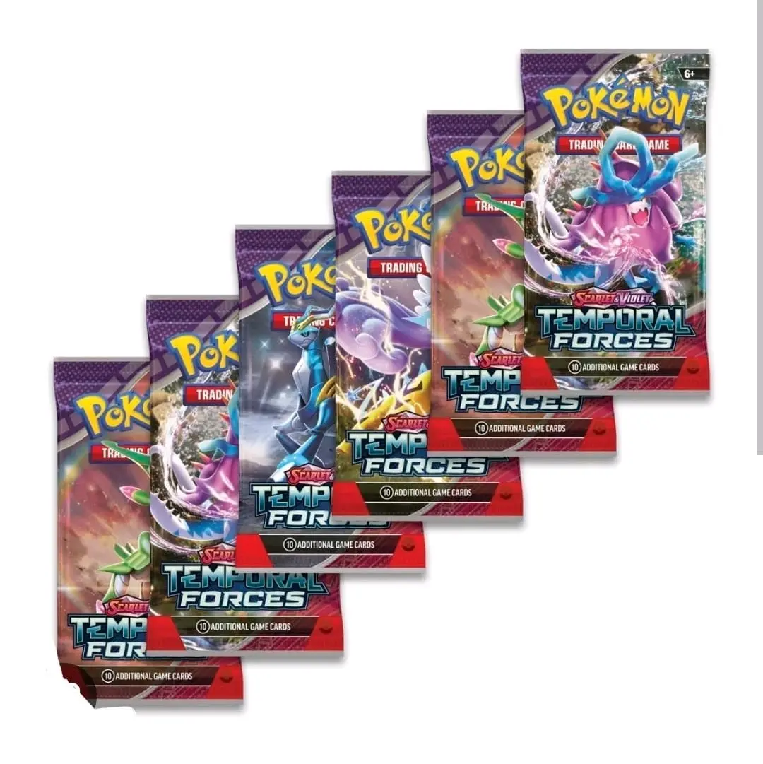 [SV05] Pokemon TCG Temporal Forces booster packs and booster box.