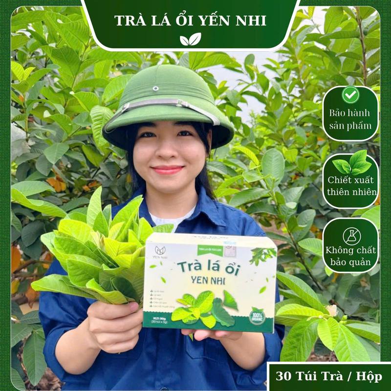 Trà Lá Ổi Non Yến Nhi X5 - [ Lá Ổi - Lá Sen - Giảo Cổ Lam - Gạo Lứt - Cỏ Ngọt ]