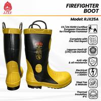 Gambar Sepatu Pemadam Kebakaran JJXF RJX25A – Firefighter Safety Boots Standar Eropa EN15090 / Sepatu Damkar LHU - 43 dari gudangsafetycom Kota Administrasi Jakarta Barat 1 Tokopedia