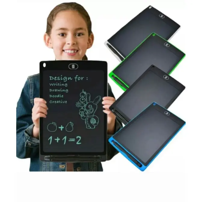 (BUBBLEWRAP) SNI LCD WRITING TABLET 8.5 INCHI MAINAN EDUKASI PAPAN LAYAR GAMBAR/TULIS BISA DIHAPUS 3
