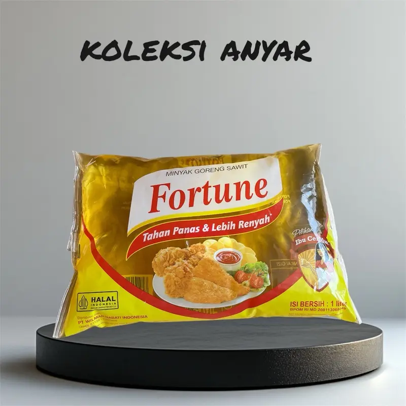 MINYAK GORENG FORTUNE 1L BANTAL 0