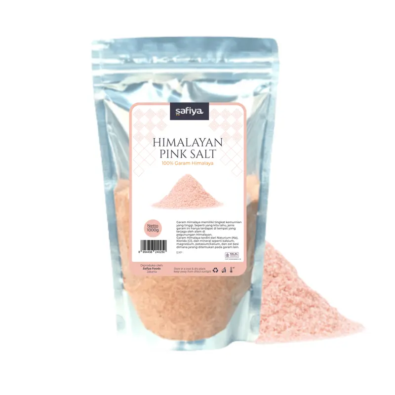 Garam Himalaya 1 Kg Himalayan Pink Salt Original Safiya 8