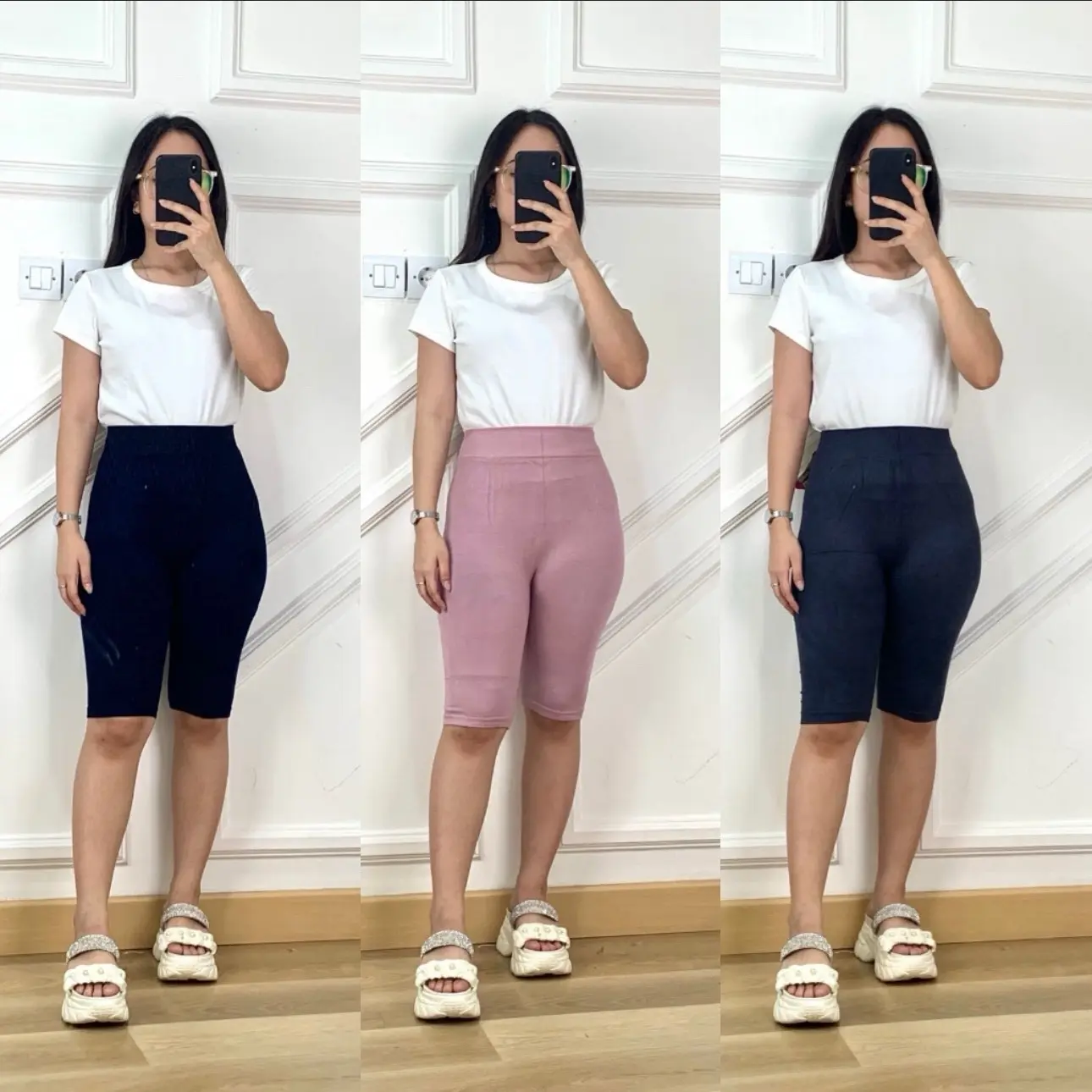Legging 3/4 wanita/Legging Wanita/legging olah raga/legging Lembut Celana Outdoor Sport
