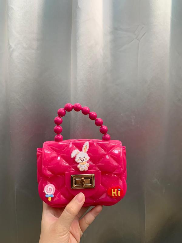 Product Introduction of Tas Jelly Mini - Bisa untuk Anak dan Ibu - Slingbag Mini - Tas Selempang Mini Jelly - Dengan Tali Rantai 13