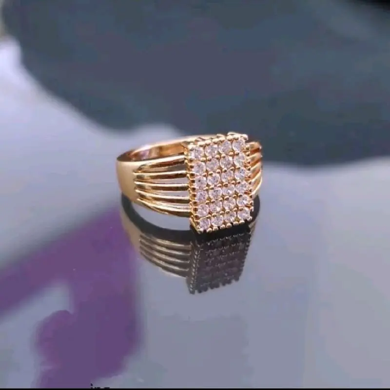 Cincin Wanita Dewasa Motif Full Permata Cantik Lapis Em*s 18k 1