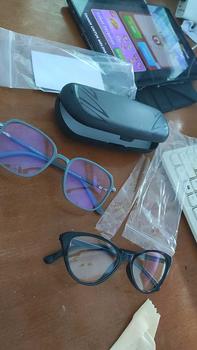 Product Review of Beli 1Gratis 1 Kacamata Minus Frame AR20098  Antiradiasi Blueray Photocromic Bluecromic Kacamata Wanita Lensa Eyewear Glasses from h**_ 0