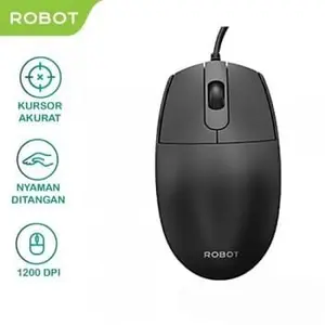 ROBOT M102 Mouse USB Kabel 1200DPI Mouse Kantor