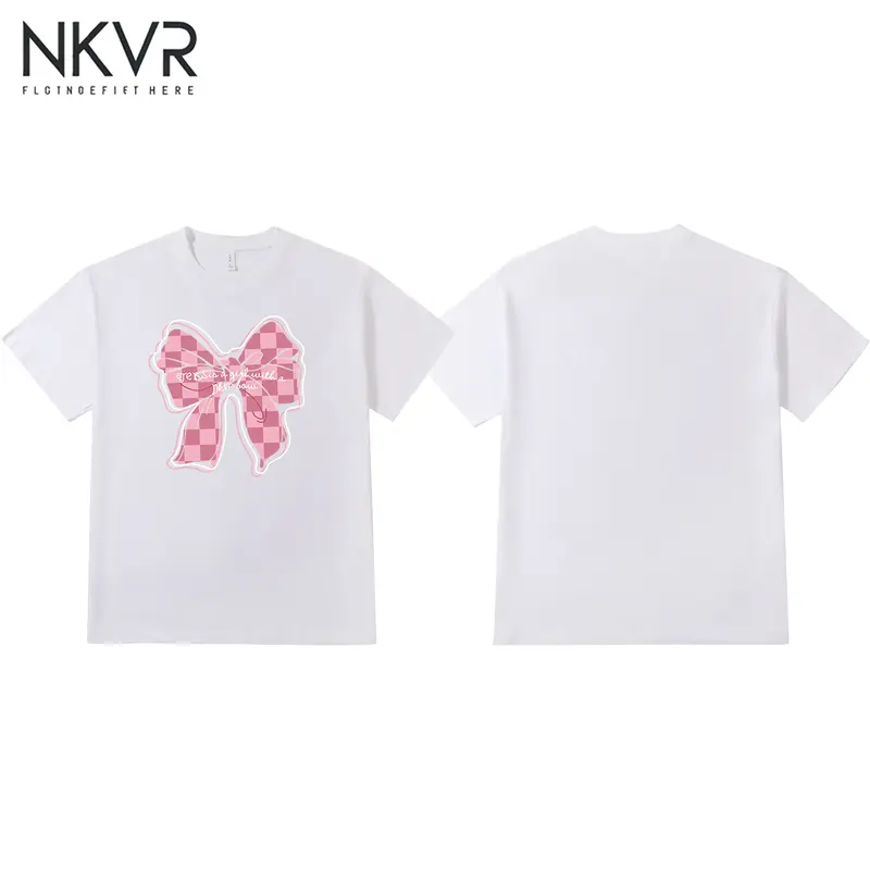 NKVR 100% Katun Warna Solid Kaos Oversize Lengan Pendek Dewasa Distro Keren Premium Versi Korea 【035】 4