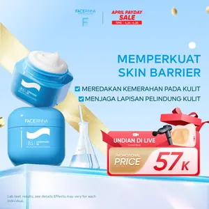 FACERINNA Ceramide B5 Balancing Moisturizer | Menjaga Skin Barrier Memperkuat Mencerahkan wajah Penyerapan cepat Menjaga Keseimbangan Minyak dan Air Kulit Menenangkan Kulit Pelembab Wajah Day Cream Night Cream Skincare BPOM Untuk Kulit Sensitif