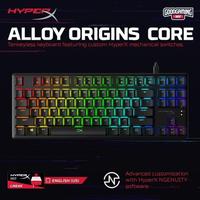 Gambar HyperX Alloy Origins Core - Gaming Keyboard - BLUE dari GOODGAMINGSHOP Kota Administrasi Jakarta Pusat 1 Tokopedia