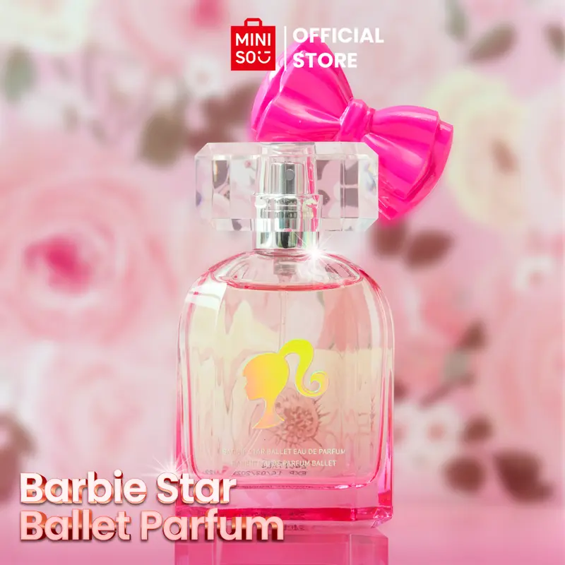 Miniso x Barbie Star Ballet Parfum Wanita Eau de Parfum Perfume Buah Ringan Segar Tahan Lama 75 ml 0
