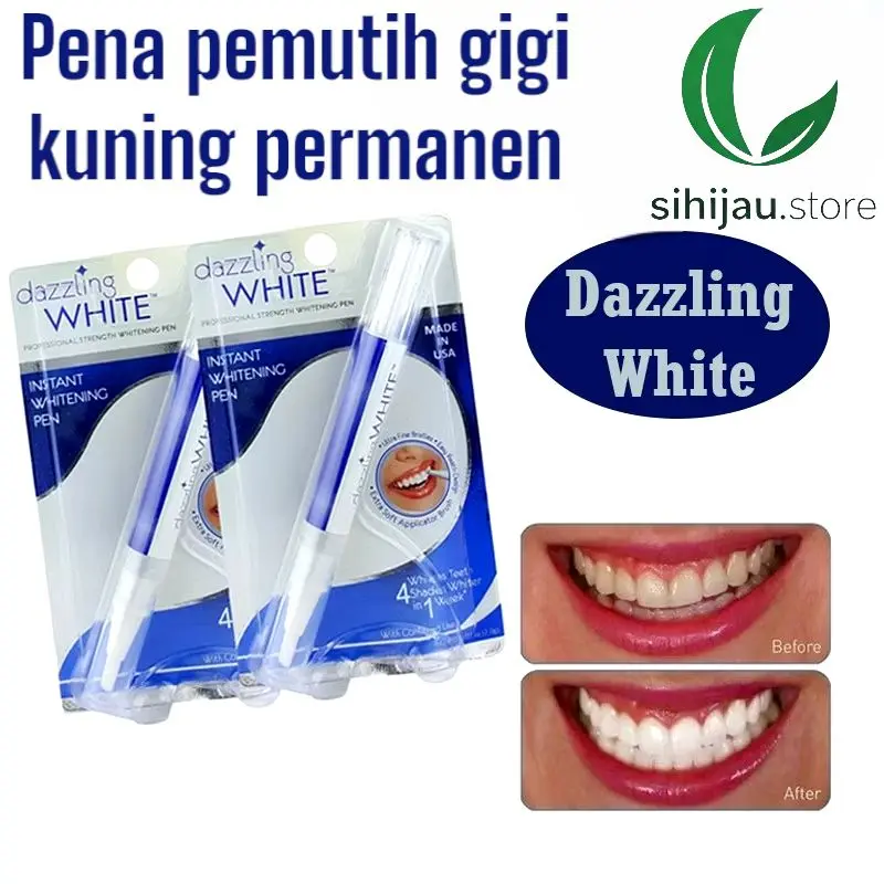 ( BISA COD ) DAZZLING WHITE PEN ORIGINAL / Pemutih Gigi Kuning Permanen Instan Putih Ampuh 0