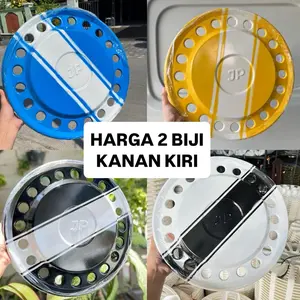 Weldop warna plat besi Ring 15 dan Ring 16 warna (2 BIJI) Dudukan