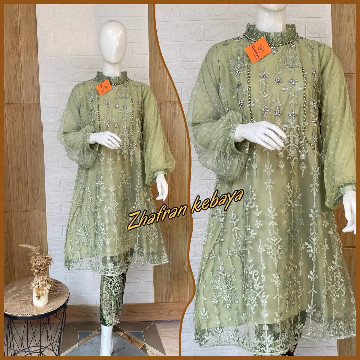 Tunik Midi dress paula full payet super premium(Tp)