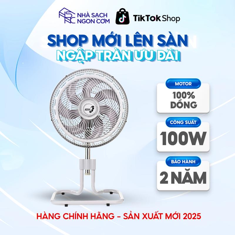 Quạt sàn thân cao ASIA TURBO MAX 7 CÁNH 100W SX 2025