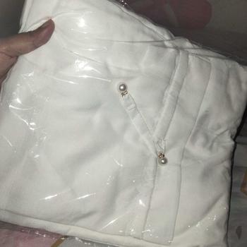 Product Review of Mukena Dewasa Traveling Mini Alwi Series Free Tas Pouch Serut Mutiara Atasan Bawahan Panjang Katun Lembut mukenah  Muslim resleting from f**🐣 0