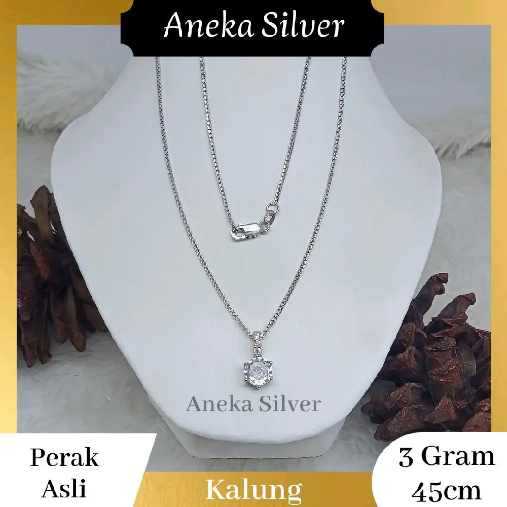 Klng+Slip Bulat Desi Putih