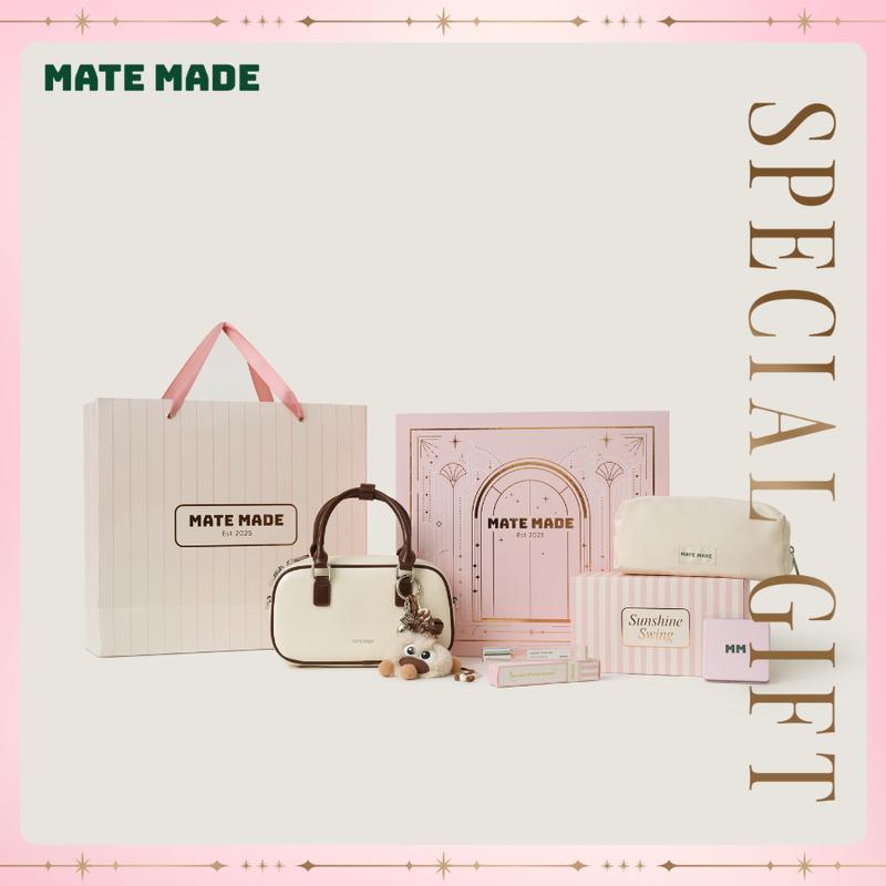   COMBO QUÀ 20 10  MATE MADE Set Quà Tặng "Luna Magic Box" 1 túi Luna + charm + 1 nước hoa + gương mini + túi makeup 