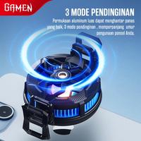 Gambar [LIVE EXCLUSIVE IBEN] GAMEN Radiator Fan Cooler GMR06 Heatsink Magnetic Mobile Phone Pendingin HP Super Cooling Fan Gaming Bahan Semikonduktor Mendinginkan dalam Sekejap Compatible Dengan Semua Tipe HP Original - Garansi 1 Tahun dari Gamen Indonesia Kab. Tangerang 4 Tokopedia