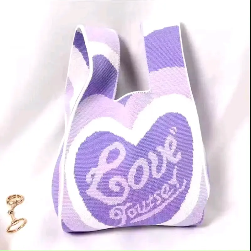 Tas Knot Bag Korean style Tas Rajut Ukuran 35*20 Kanvas 7
