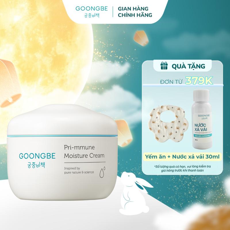 Kem Dưỡng Ẩm GOONGBE Pri-mmune Moisture Cream Giúp Dưỡng Ẩm Chuyên sâu Cho Da Bé Mềm Mượt 180ml
