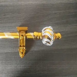 Batang gorden fullset model Barcket Eropa besi alumunium tirai gulung jendela