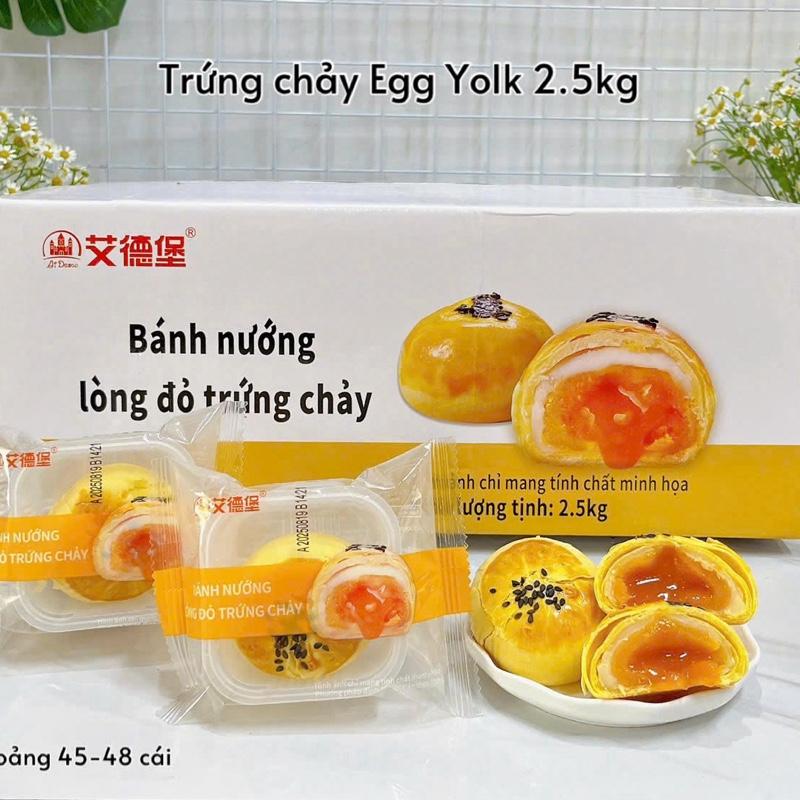 Bánh Trứng Chảy Siêu Ngon - Thùng 46-48 Chiếc Ngày In Trên Bánh Là Ngày Sản Xuất - HSD: 135 Ngày - Bánh Liu Trứng Chảy Siêu Ngon Liu Kg