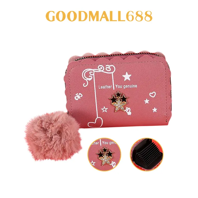 DOMPET WANITA C1002 + POM2 FASHION TRENDY FASHION WALLET Perempuan 0