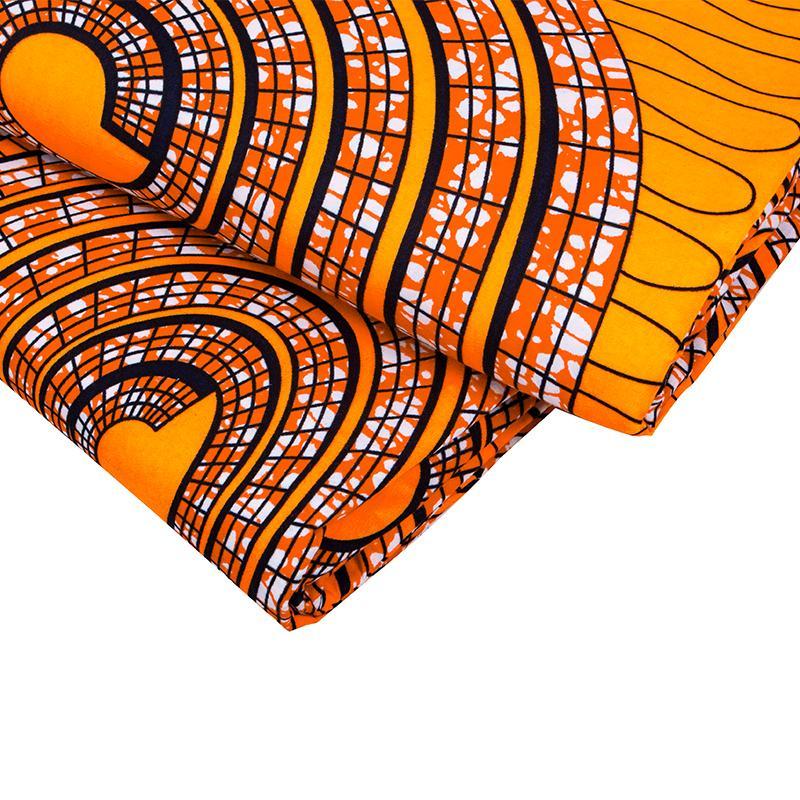 Product Introduction of Ethnic Style Wax Printed Fabric, 6 Yards Multifunctional Exquisite Clothing Bedding Fabric, DIY Craft for Home Dormitory Bedroom Living Room 7