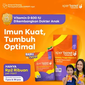 EXPERT BOOST VITAMIN D GUMMY VIT D3 ANAK DAN DEWASA VITAMIN DAYA TAHAN TUBUH DAN PERTUMBUHAN