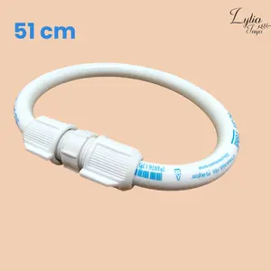 LYLIAJAYA Selang Shower Cebok Kloset Duduk Fleksibel PVC 51 cm G-19