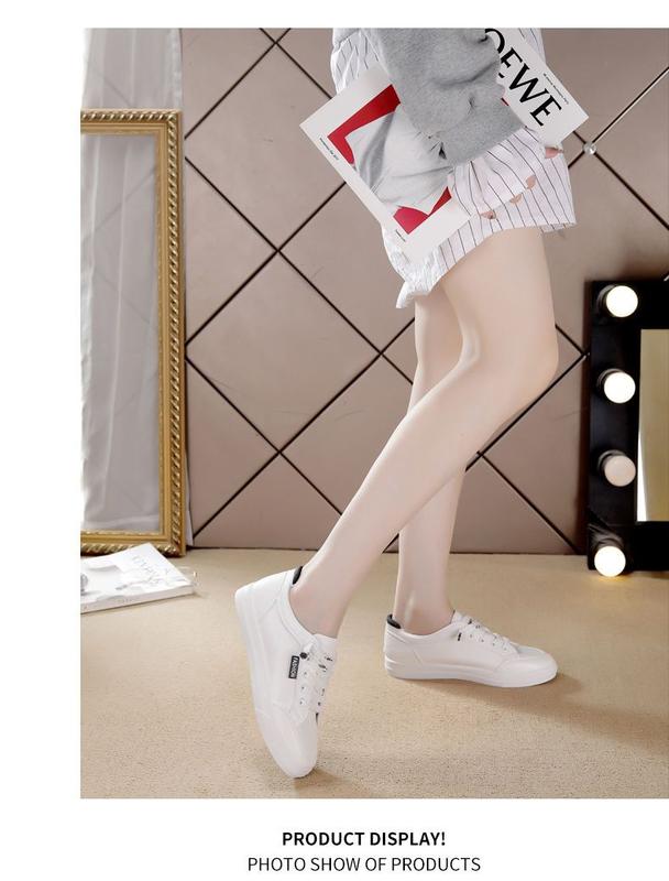 Product Introduction of White Shoes for Women 2024 New Versatile Spring and Summer Women's Shoes Mesh Breathable Mesh Shoes Casual Flat Shoes Board Shoes 13