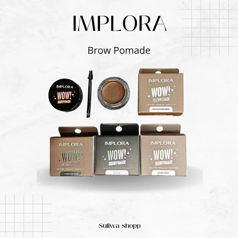 Implora Brow Pomade 4 Warna - Alis Tahan Air dan Tahan Lama - Shop ...