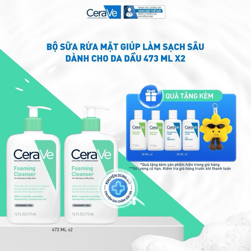 [Flashsale] Combo 2 Sữa rửa mặt giúp làm sạch sâu dành cho da dầu 473ml