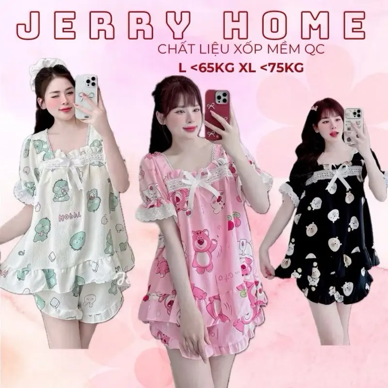 [BIGSIZE] ĐỒ NGỦ NỮ TIỂU THƯ XINH XẮN