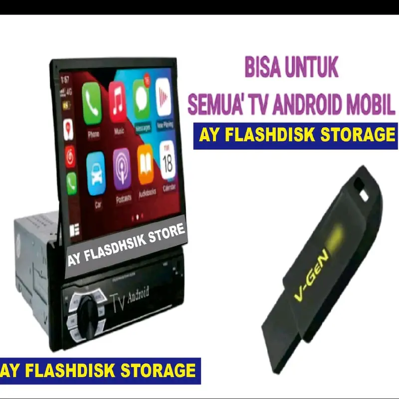 Flashdisk 8GB sudah terisi lagu lagu DJ favorit viral format mp4&mp3 Otg Storage 5