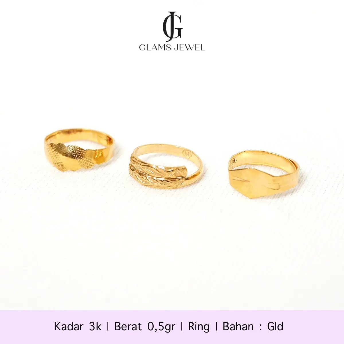 Cincin Anak Polos 0,5gr