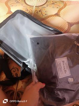 Product Review of U-Living Washbag Double Layer Tas Make Up Kosmetik Tas Travel Organizer AO012 Wanita Cewek from A**A A**N 1