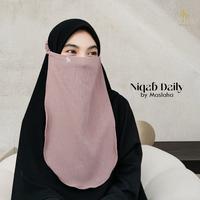 Gambar Maslaha Niqab | Niqab Crinkle tali karet daily Cadar Pemula - cream, tali dari Maslahaniqab Kab. Bandung 1 Tokopedia